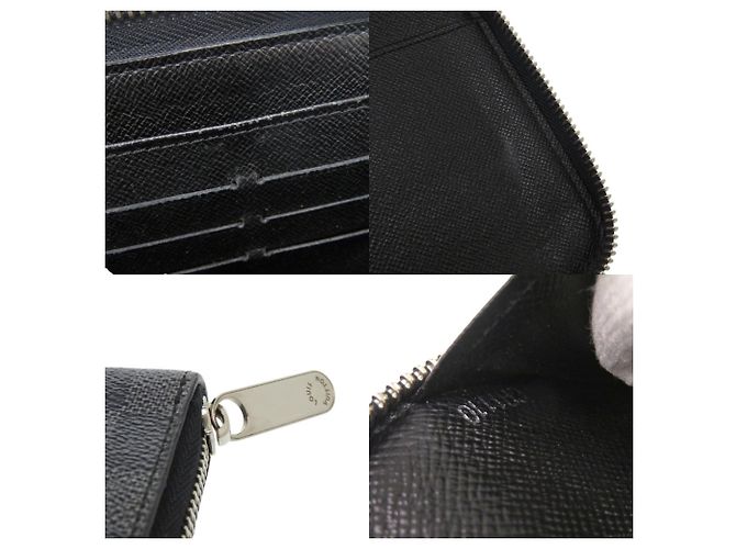 Cartera Larga Zippy Organizer Damier Graphite Louis Vuitton Castaño Negro - vista 8