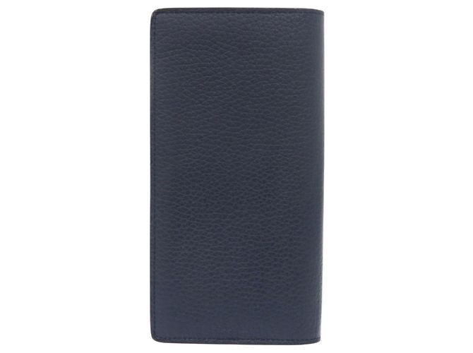 Portafoglio Lungo Plaza Louis Vuitton Blu - vista 2