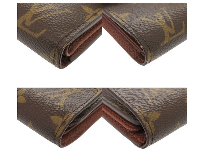 Cartera plegable Koala Monogram Louis Vuitton Castaño - vista 3
