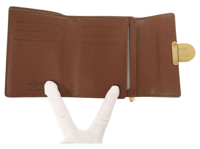 Cartera plegable Koala Monogram Louis Vuitton Castaño - vista 4