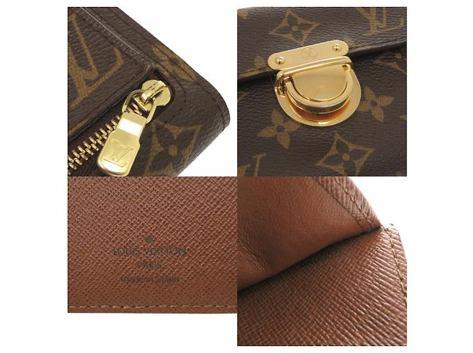 Cartera plegable Koala Monogram Louis Vuitton Castaño - vista 7
