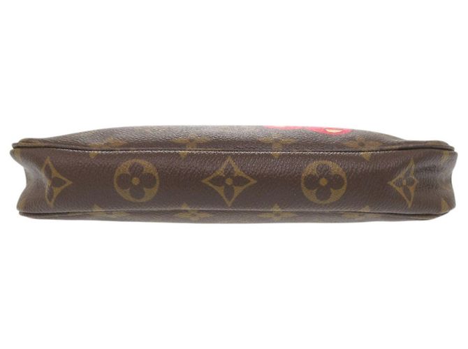 Pochette Monogramma Ciliegia Louis Vuitton x Takashi Murakami Marrone - vista 3