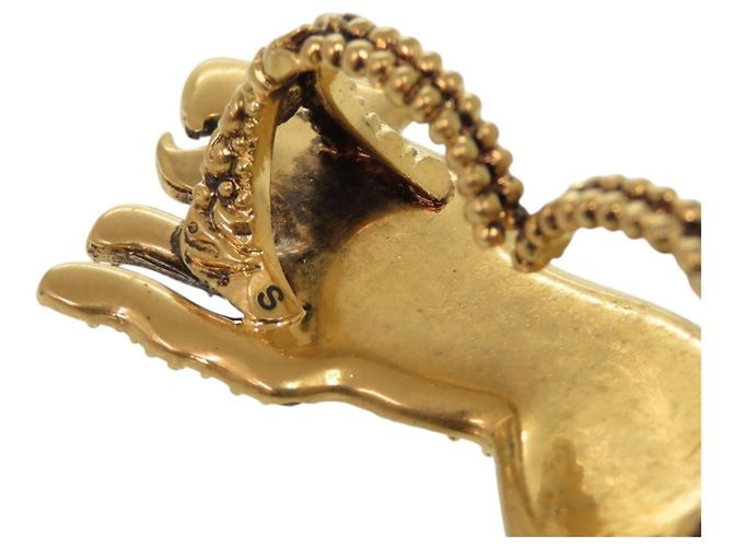 Gucci Doppel-Finger Panther Ring Silber Golden - Ansicht 5