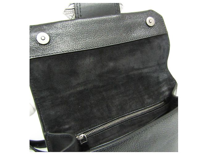 Miu Miu MADRAS 5BH609 Borsa a Spalla in Pelle e Strass per Donna Nero - vista 15