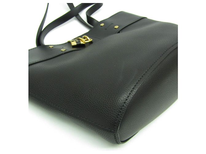Chloé Mylo Damen Leder Tote Bag Schwarz - Ansicht 5