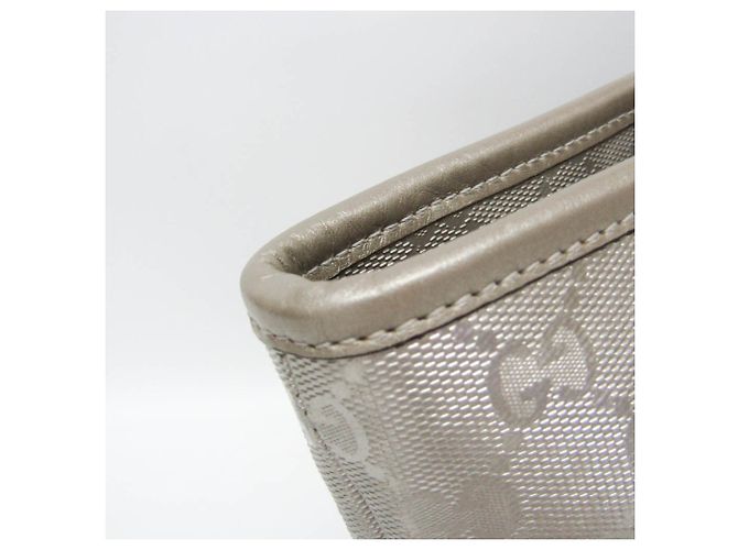 Borsa a Mano Gucci GG Stampata Argento - vista 10