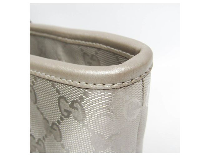 Borsa a Mano Gucci GG Stampata Argento - vista 11