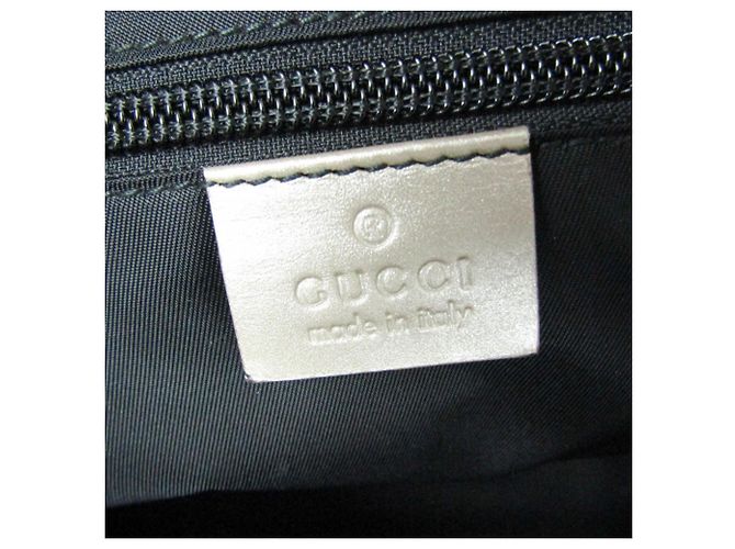 Borsa a Mano Gucci GG Stampata Argento - vista 16