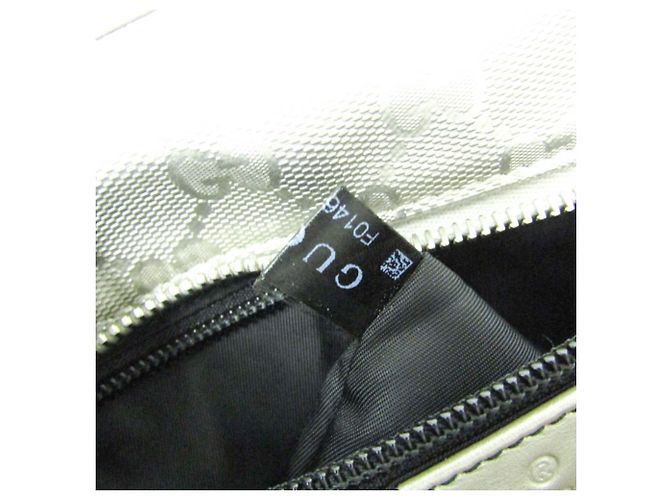 Borsa a Mano Gucci GG Stampata Argento - vista 18