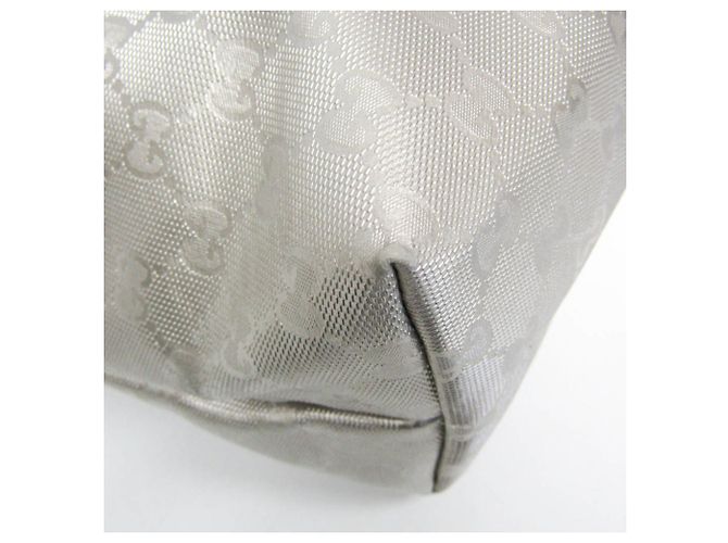 Borsa a Mano Gucci GG Stampata Argento - vista 6