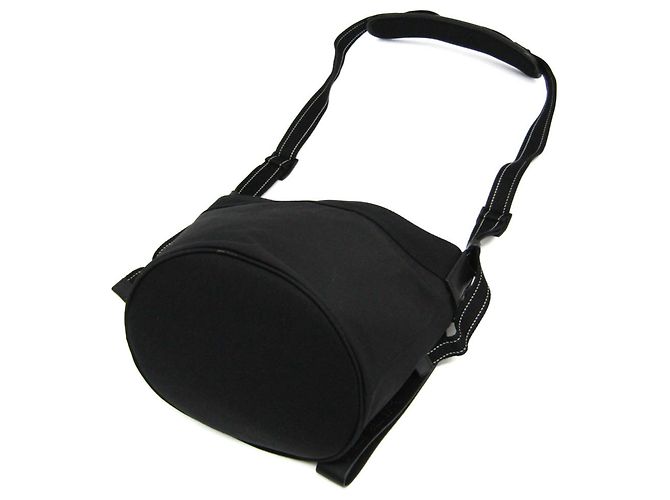 Borsa Messenger Bucket Bottega Veneta Nero - vista 3