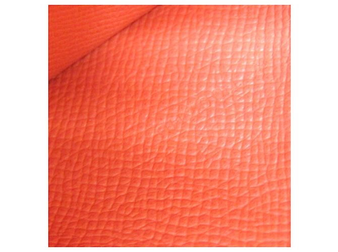 Cartera larga Hermès Bearn Soufflé rosa salmón - vista 15