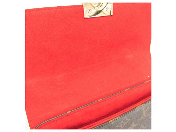 Borsa Louis Vuitton Monogram Rocky BB M44322 Marrone Rosso - vista 11