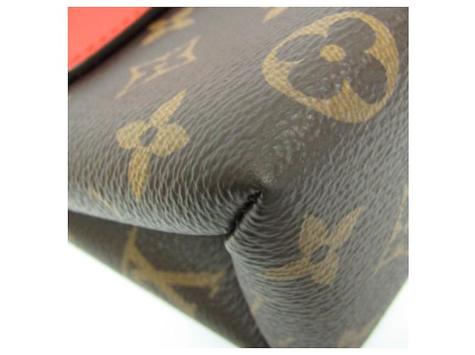 Borsa Louis Vuitton Monogram Rocky BB M44322 Marrone Rosso - vista 6