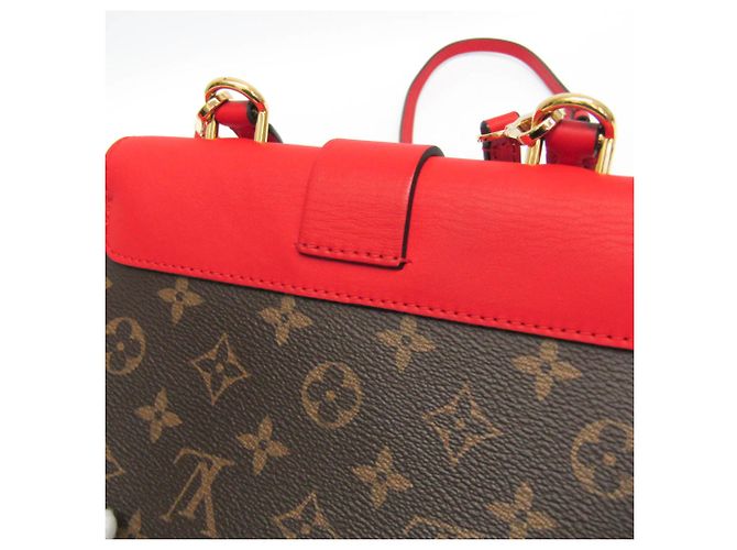 Borsa Louis Vuitton Monogram Rocky BB M44322 Marrone Rosso - vista 9