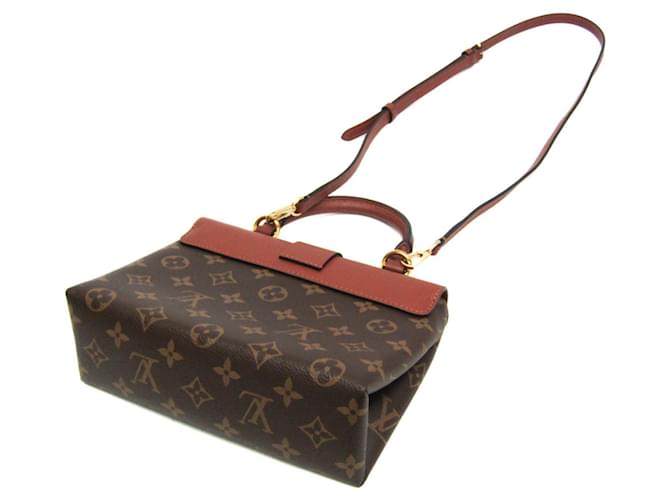 Borsa Louis Vuitton Monogram Rocky BB Marrone Monogramma - vista 2