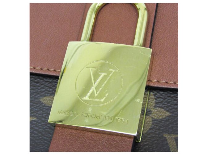 Borsa Louis Vuitton Monogram Rocky BB Marrone Monogramma - vista 6