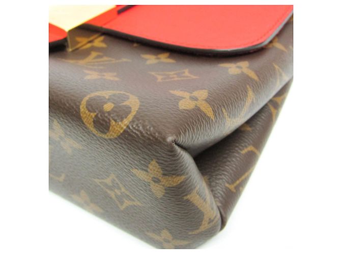 Borsa Louis Vuitton Monogram Rocky BB M44322 Marrone Rosso - vista 4