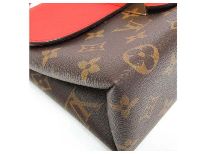 Borsa Louis Vuitton Monogram Rocky BB M44322 Marrone Rosso - vista 5