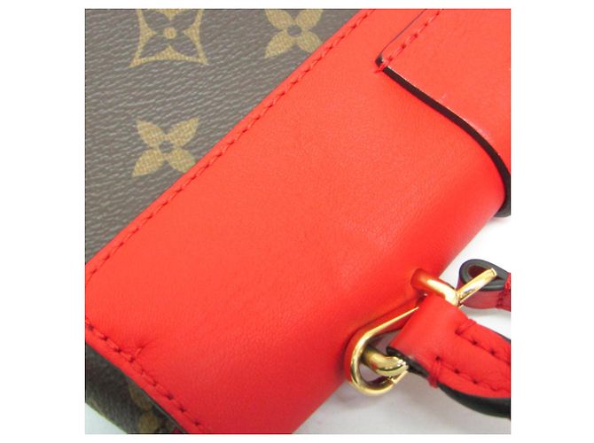 Borsa Louis Vuitton Monogram Rocky BB M44322 Marrone Rosso - vista 6