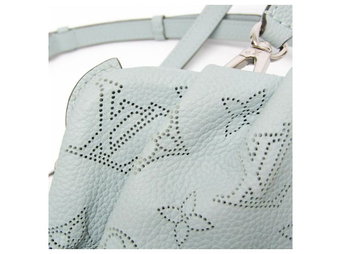 Pochette/Borsa a spalla Mahina Scala Mini di Louis Vuitton Verde chiaro - vista 8
