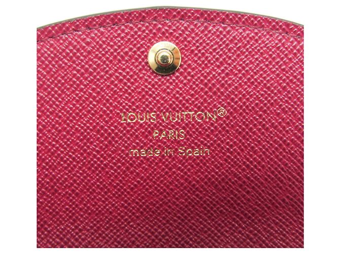 Monedero Rosalie Monogram Louis Vuitton M41939 Fucsia Monograma - vista 12