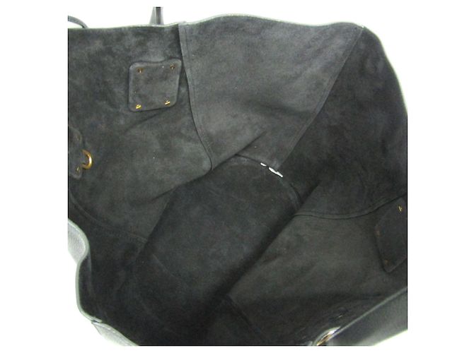 Bolsa Tote Grande Bottega Veneta Basket Preto Fora de branco - vista 3