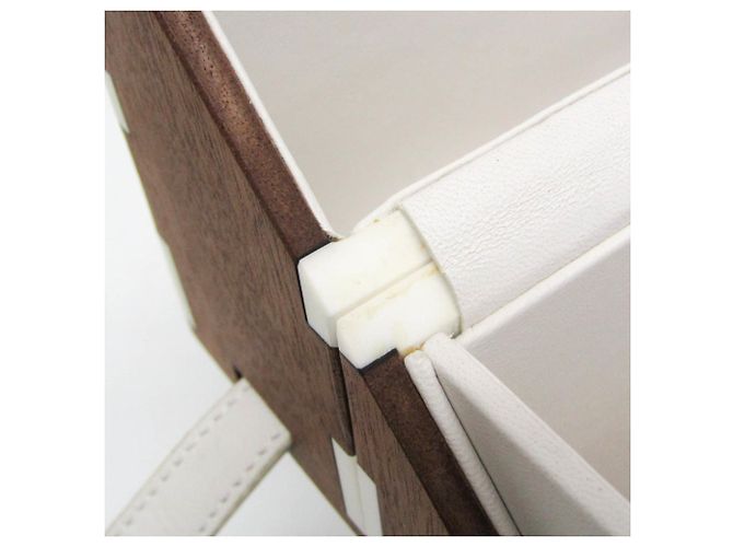 Borsa a Spalla DAISEY di Bottega Veneta Marrone Bianco - vista 15