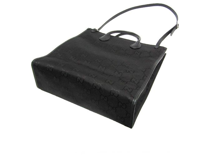 Borsa Gucci Off The Grid GG Nero - vista 3