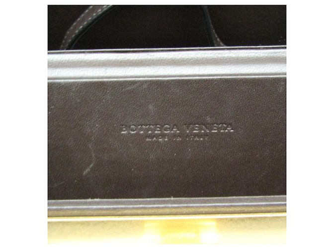 Borsa a Spalla in Pelle DAISEY per Donna di Bottega Veneta Marrone scuro - vista 16