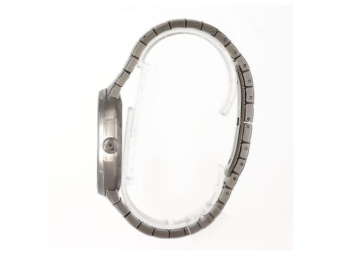 Relógio automático em aço azul Louis Vuitton Tambour - vista 3