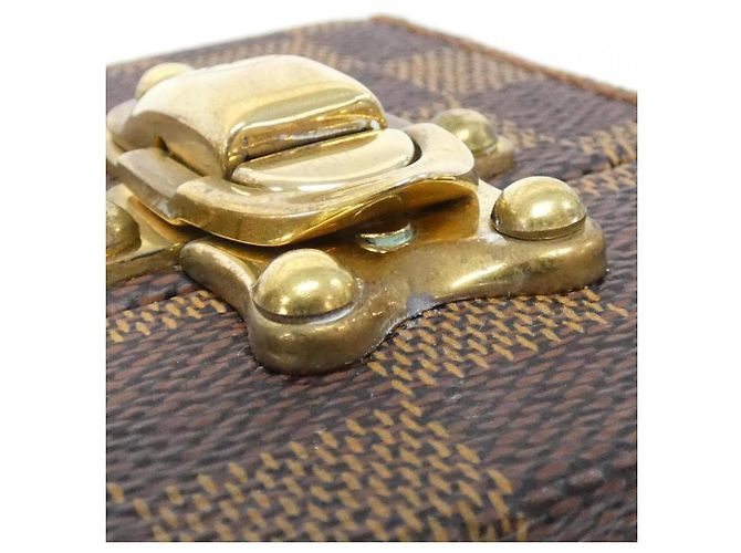 Boîte à bijoux Damier Louis Vuitton Damier ebène - vue 5