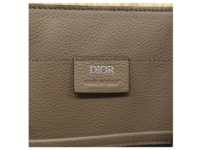 Sac à main en édition limitée Christian Dior Marron Bleu - vue 5