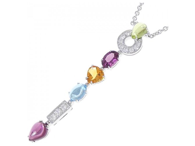 Bulgari Collana Bvlgari Allegra in Oro Bianco D'oro - vista 3