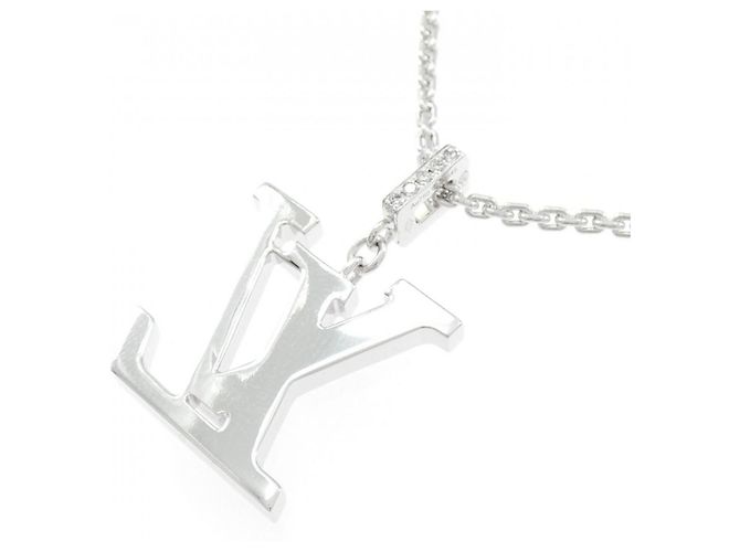 Collar Péndulo Louis Vuitton LV GM Dorado - vista 4