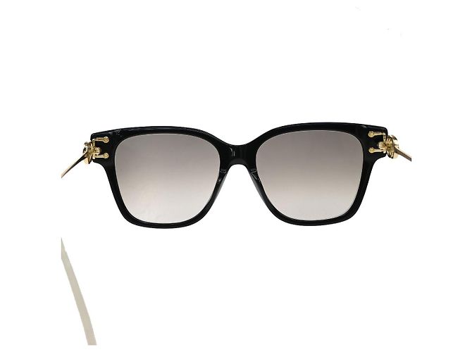 Gafas de sol Gucci con G entrelazado Negro - vista 2