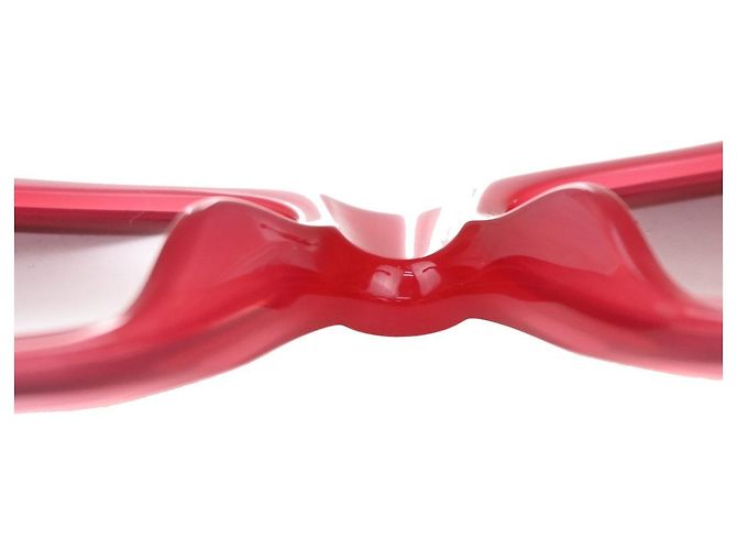 Occhiali Louis Vuitton Metallo Plastica Rosso - vista 6