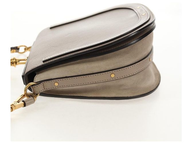 Chloé Chloe Nile Leather Medium Beige - Ansicht 3