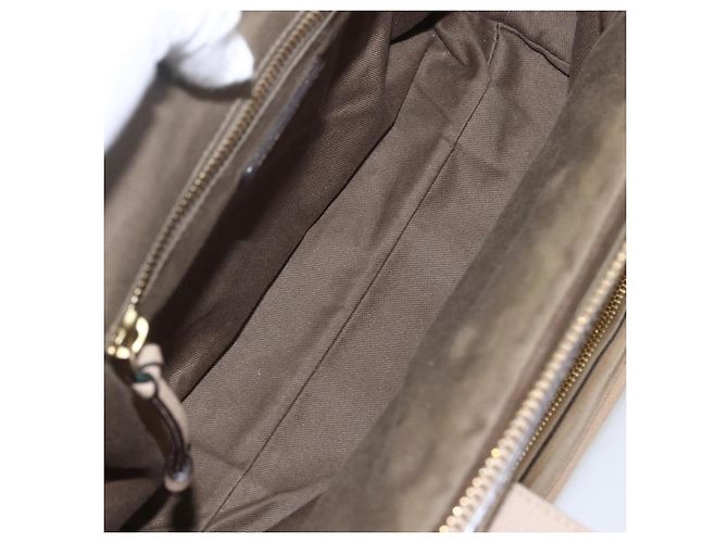 Chloé Borsa a tracolla convertibile in pelle e suede Chloe Abby Beige - vista 5