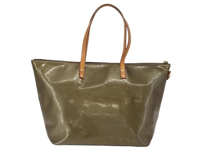 Borsa Bellevue Louis Vuitton Monogram Vernis GM Marrone - vista 2