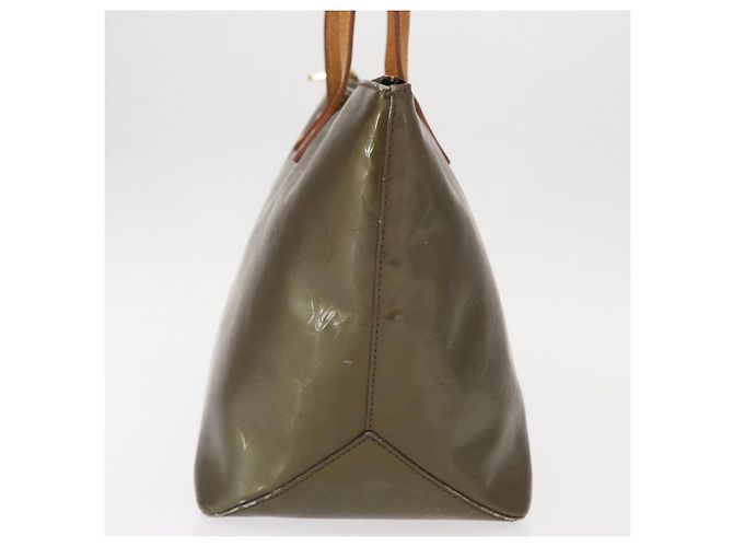 Borsa Bellevue Louis Vuitton Monogram Vernis GM Marrone - vista 3