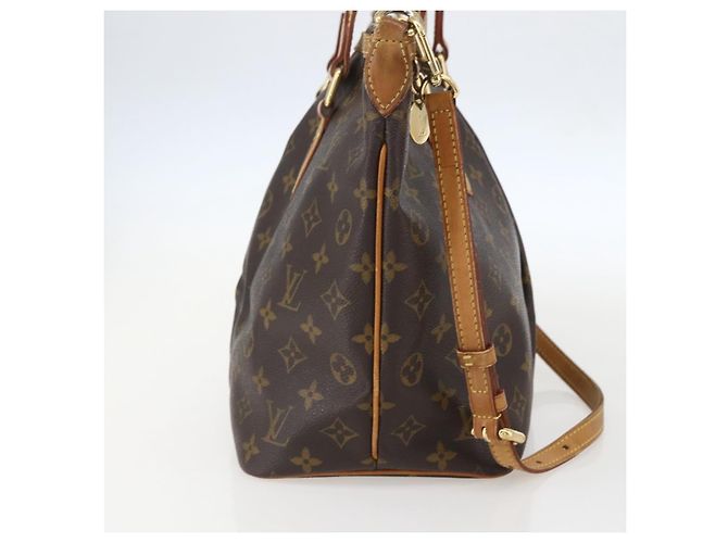 Louis Vuitton Palermo Handtasche aus Monogramm-Canvas PM Braun - Ansicht 3