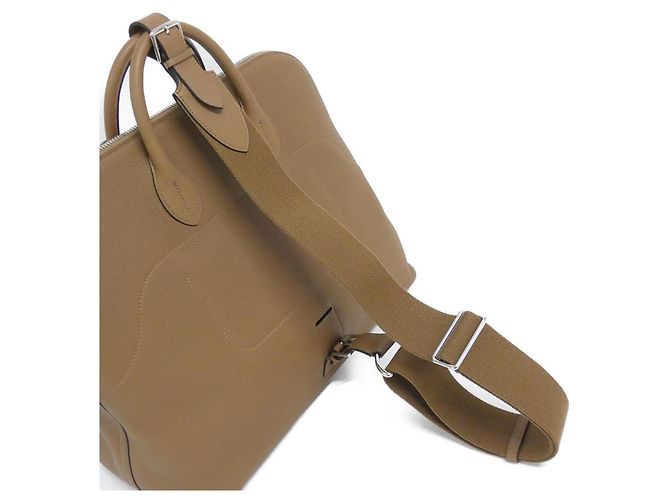 Zaino Bolide Hermès Marrone - vista 7