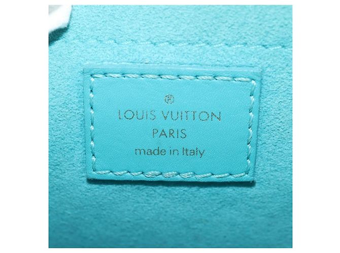 Louis Vuitton New Wave Chain Quilted Leather PM Blu - vista 6
