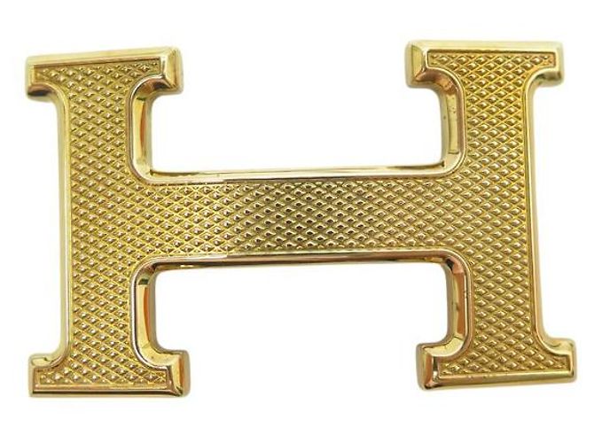 Hermès CINTURÓN HERMES H BUCLE GUILLOCHE 32MM T105 EN CUERO REVERSIBLE TOGO EPSOM Castaño - vista 14