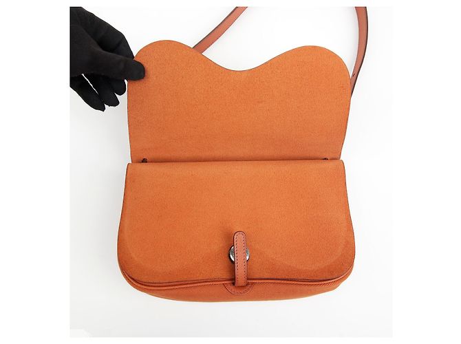 Hermès Borsa a Spalla Colorado PM Arancione - vista 10