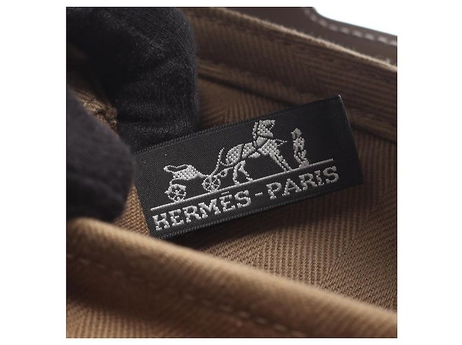 Hermès Borsa in pelle Hermes Valparaiso PM Grigio - vista 8