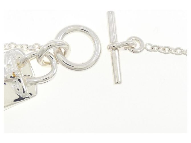 Collana Hermès Amulette Birkin in argento 925 - vista 5