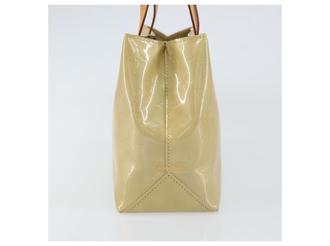 Borsa Reade Monogram Vernis PM di Louis Vuitton Beige - vista 4