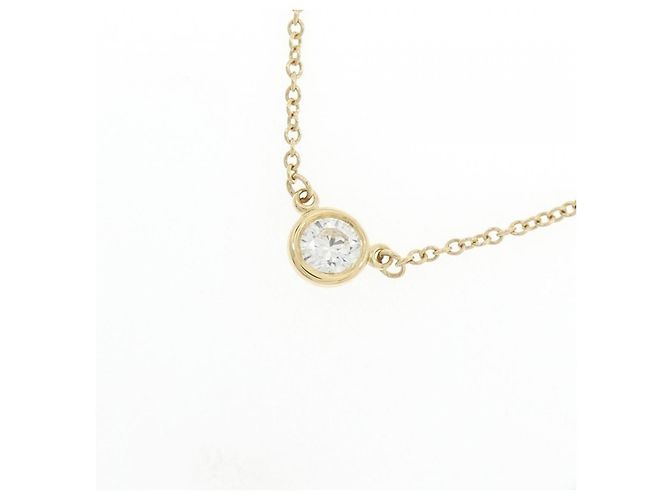 Collana Tiffany & Co. By The Yard in oro 18K e diamanti D'oro - vista 3